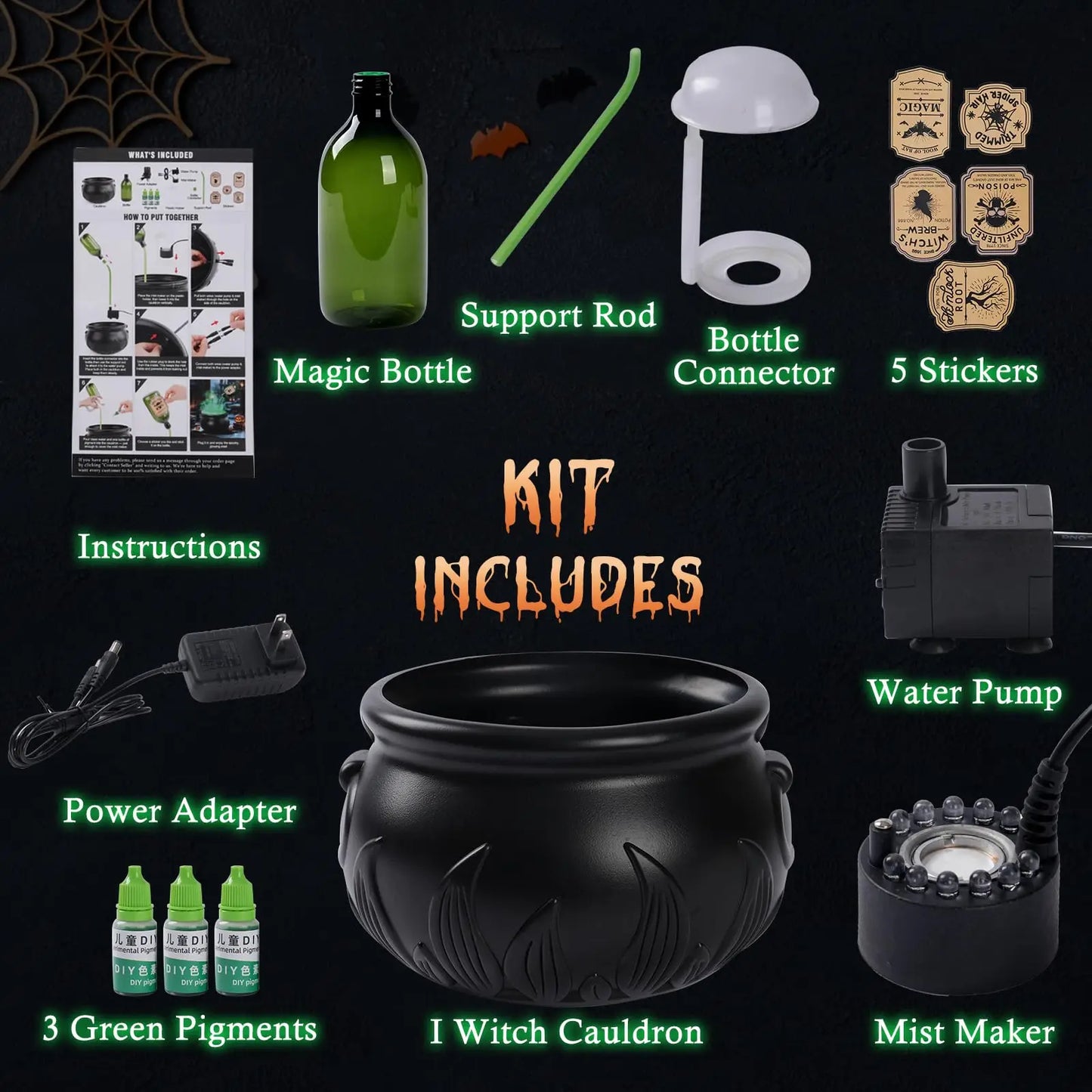 Mystical Floating Potion Set